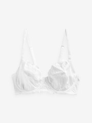White/White Non Pad Full Cup Bras 2 Pack - Image 7 of 7