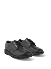 Kickers Black Vegan Kick Lo Shoes - Image 3 of 15