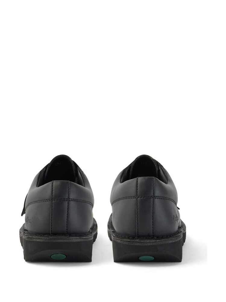 Kickers Black Vegan Kick Lo Shoes - Image 5 of 15