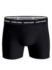 Bjorn Borg Blue Multi Cotton Stretch Boxer 5 Pack - Image 2 of 7