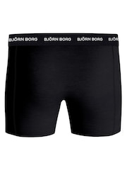 Bjorn Borg Blue Multi Cotton Stretch Boxer 5 Pack - Image 3 of 7