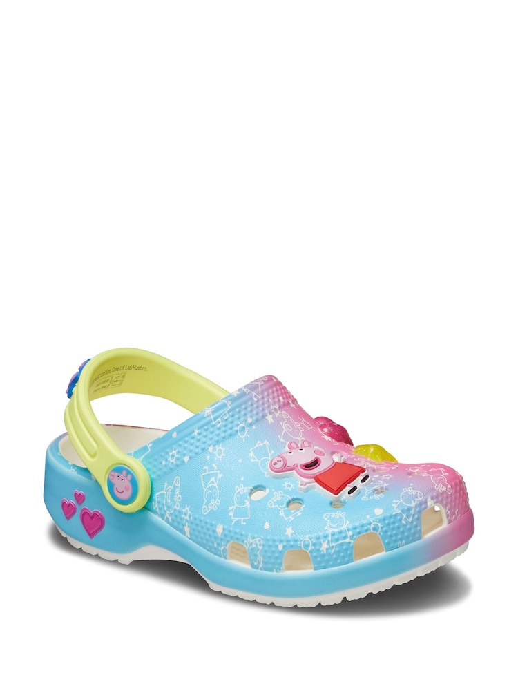 Crocs Peppa Pig Toddler Classic Clogs - Image 2 of 4