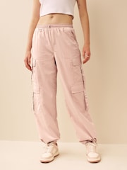 Light Pink Cargo Utility Trouser - Image 1 of 7