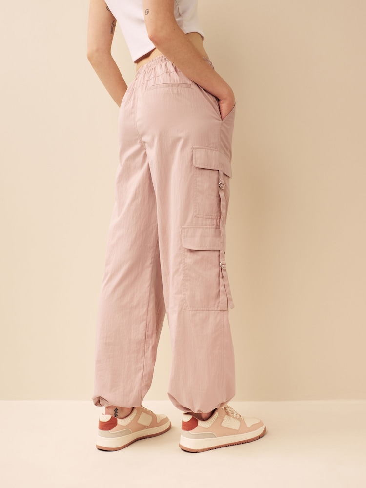 Light Pink Cargo Utility Trouser - Image 2 of 7 Light Pink Cargo Utility Trouser - Image 2 of 7