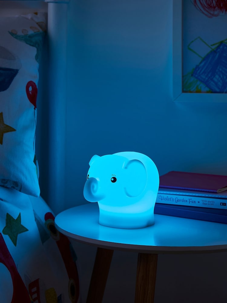 glow White Elephant Night Light - Image 7 of 7