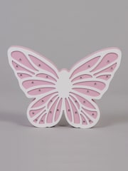 glow White Wooden Butterfly Table Light - Image 3 of 6