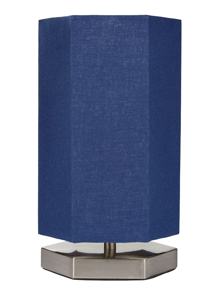 glow Blue Hexagon Wireless Table Lamp - Image 1 of 5