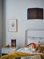 glow Blue Hexagon Wireless Table Lamp - Image 4 of 5