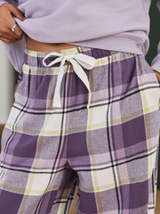 Purple Siesta Sweatshirt and Flannel Bottom Pyjamas - Image 5 of 5