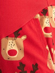 Red Reindeer Matching Family Womens Maternity Cosy Pyjamas - Image 7 of 8