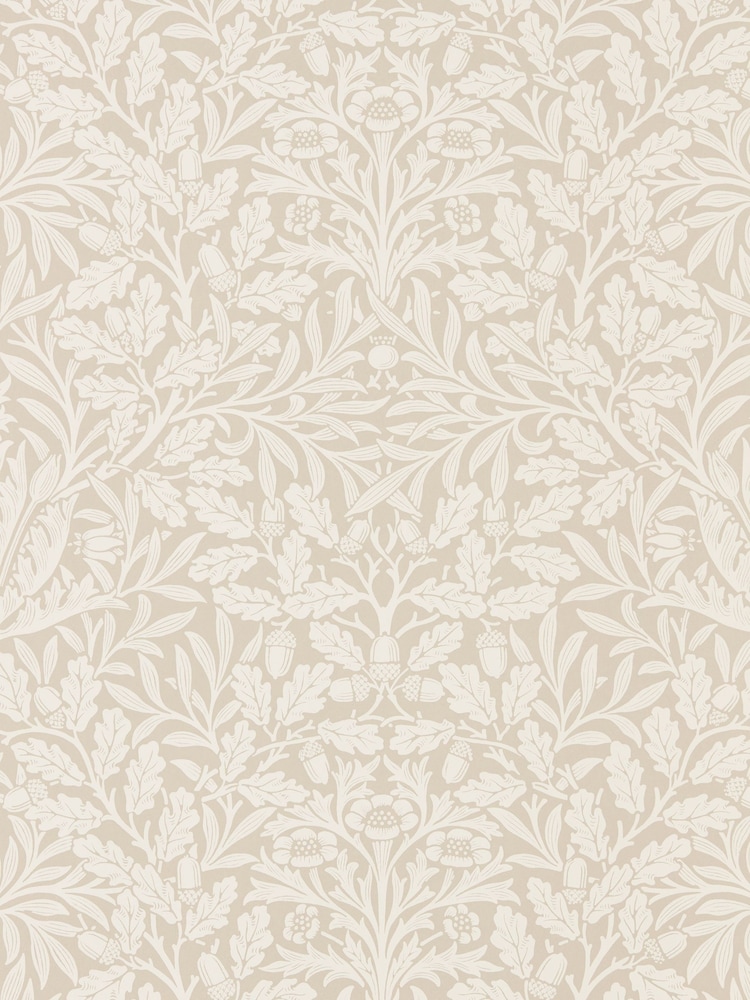 Morris & Co. Cream Pure Acorn 10.05M Wallpaper - Image 1 of 1 Morris & Co. Cream Pure Acorn 10.05M Wallpaper - Image 1 of 1