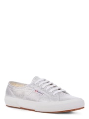 Superga Silver Lamew Trainers - Image 1 of 4