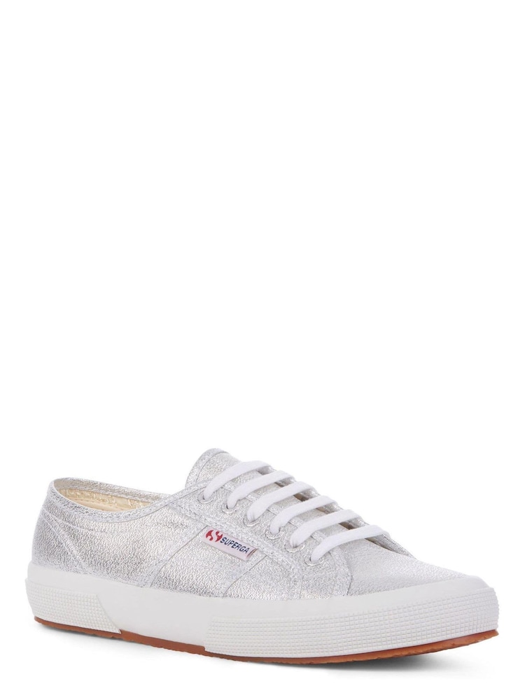 Superga Silver Lamew Trainers - Image 1 of 4