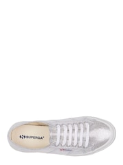 Superga Silver Lamew Trainers - Image 3 of 4