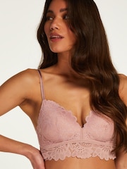 Hunkemöller Shiloh Padded Longline Non-Underwired Bra - Image 1 of 5