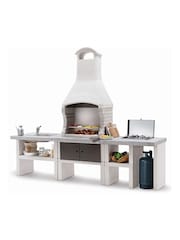 Palazzetti Grey Marbella Outdoor BBQ Kitchen - Image 1 of 2