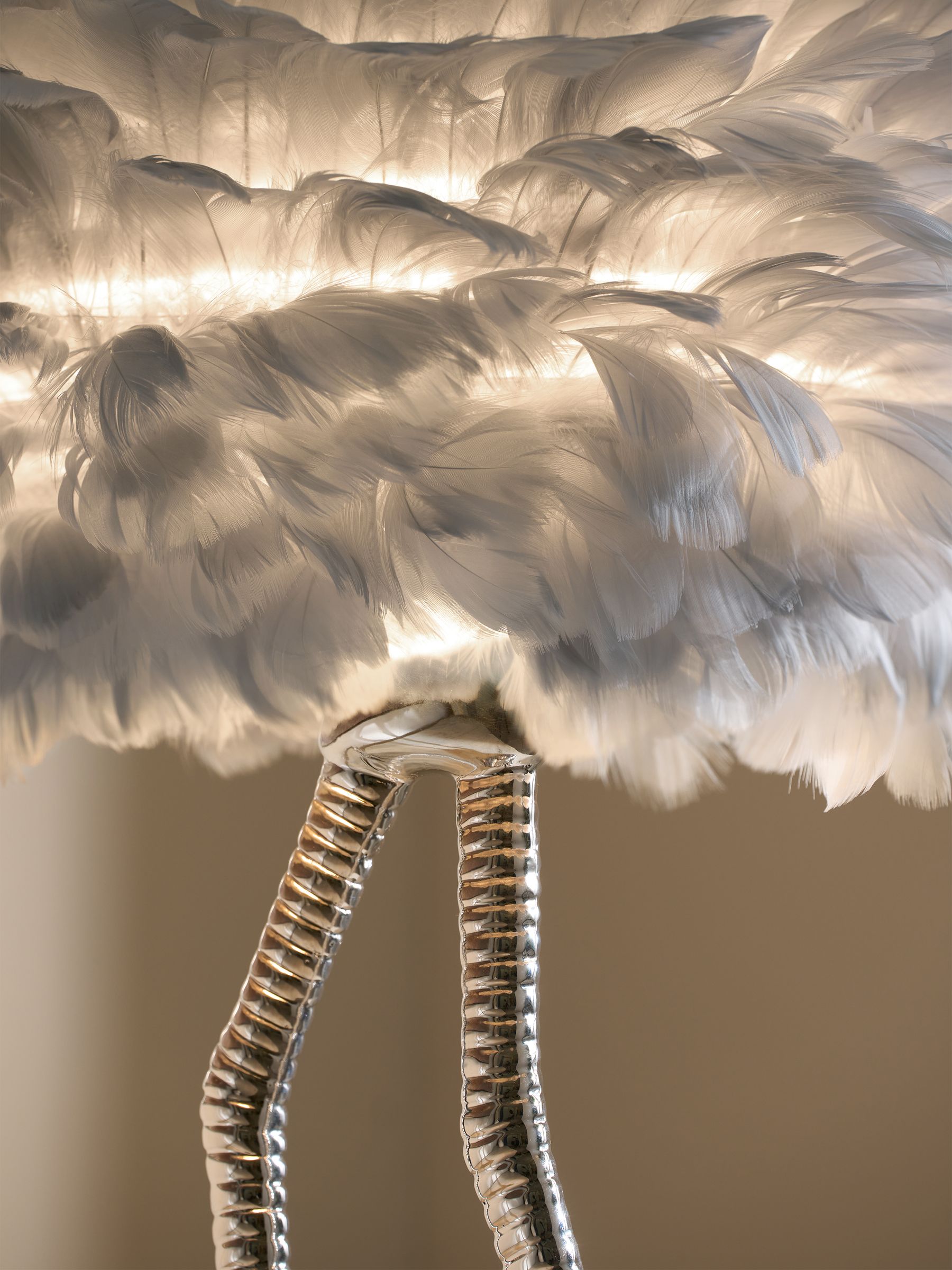 Lipsy Chrome Odette Table Lamp
