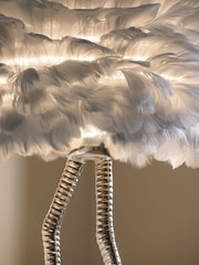 Lipsy Chrome Odette Table Lamp - Image 3 of 5