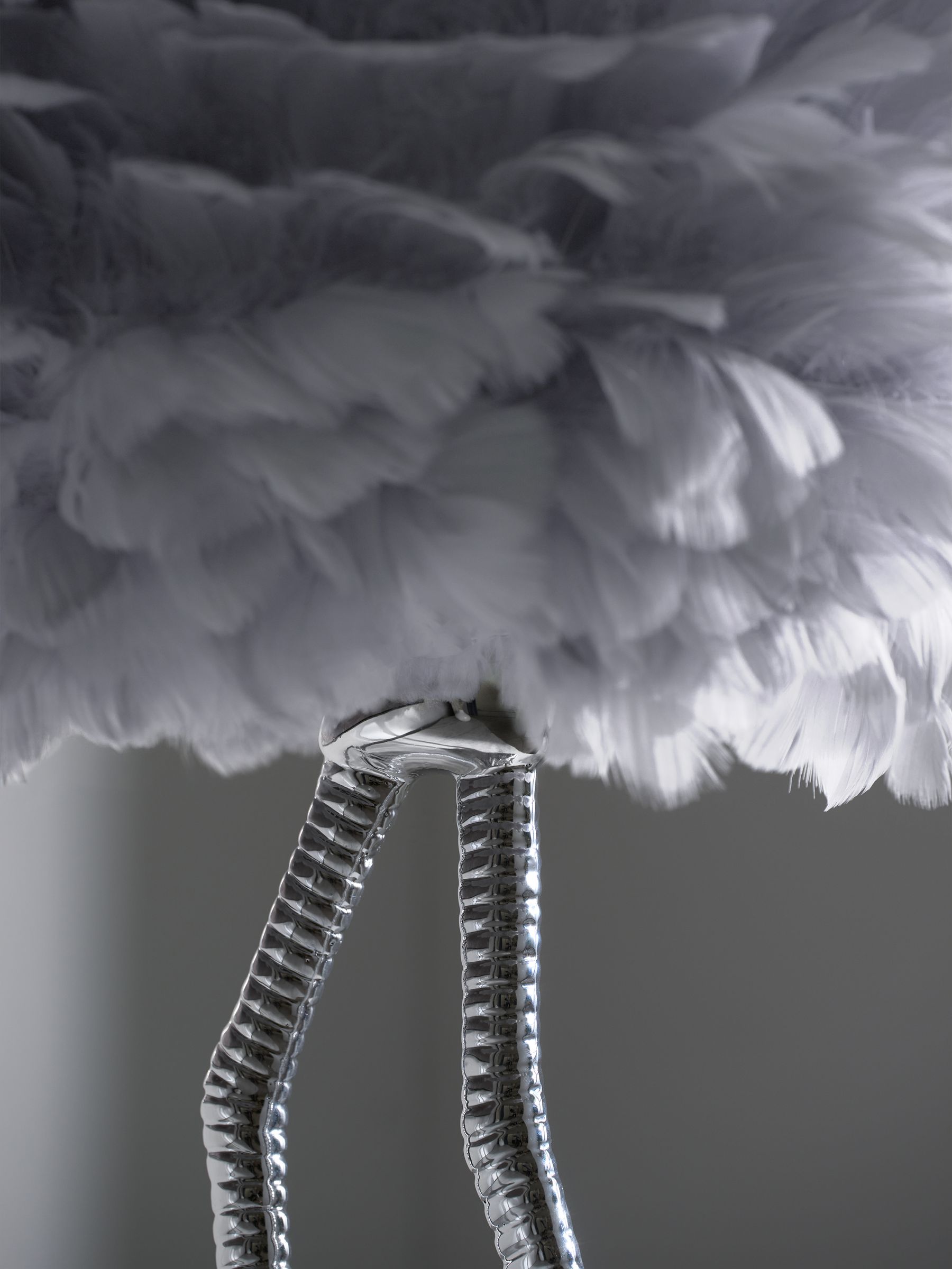 Lipsy Chrome Odette Table Lamp