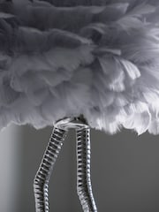 Lipsy Chrome Odette Table Lamp - Image 4 of 5