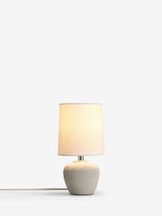 Grey Lydford Bedside Table Lamp - Image 4 of 4
