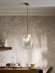 Clear Lynton Pendant Ceiling Light - Image 1 of 4