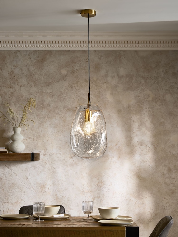 Clear Lynton Pendant Ceiling Light - Image 1 of 4