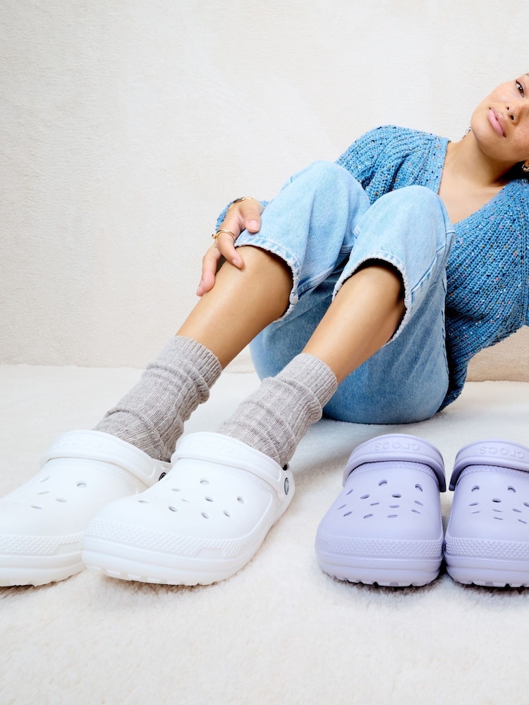 Lila - Crocs Klassische, gefütterte Clogs - Bild 3 von 3 Lila - Crocs Klassische, gefütterte Clogs - Bild 3 von 3
