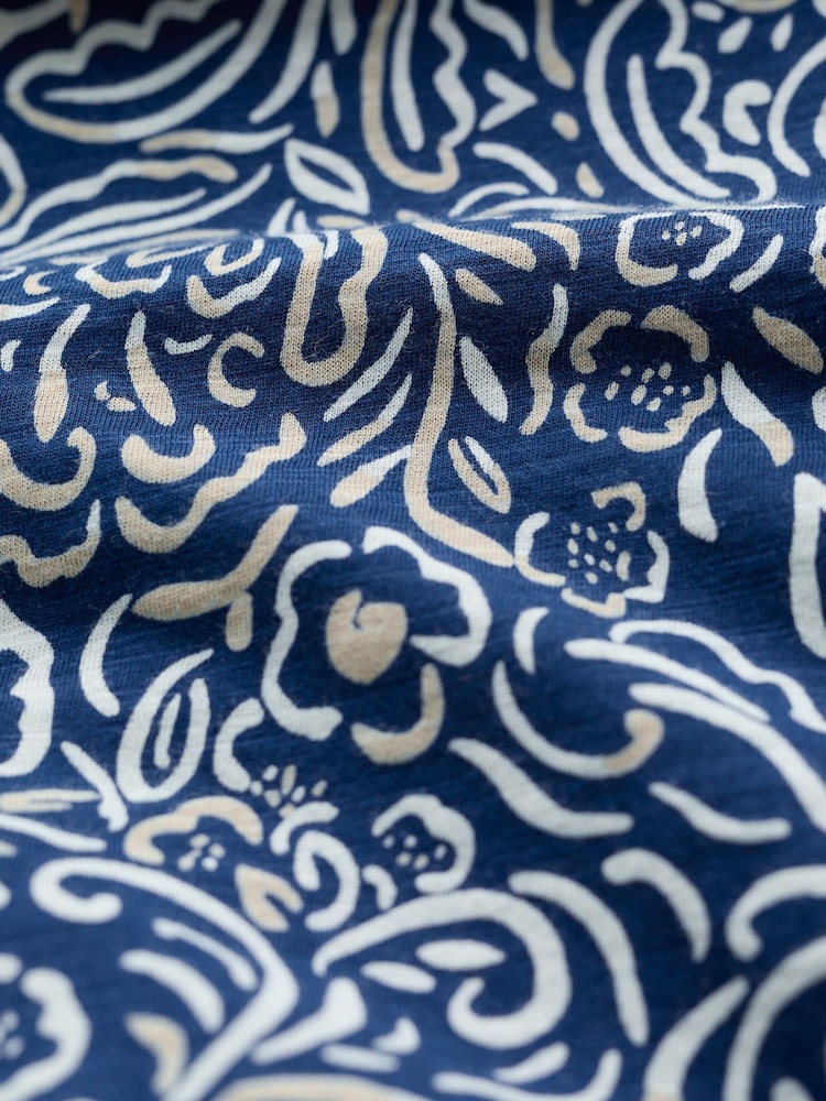 Seasalt Cornwall Blue Pipers Short Sleeve Dress - Image 7 of 7
