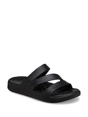 Crocs Black Adults Getaway Strappy Sandals - Image 2 of 7