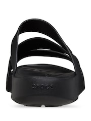 Crocs Black Adults Getaway Strappy Sandals - Image 3 of 7