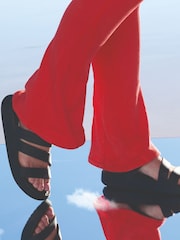Crocs Black Adults Getaway Strappy Sandals - Image 6 of 7