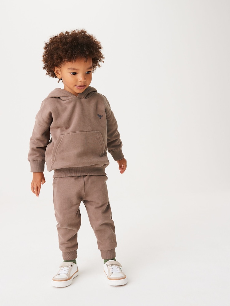 Mink Brown Soft Touch Jersey Joggers (3mths-7yrs) - Image 2 of 6
