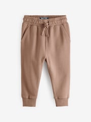 Mink Brown Soft Touch Jersey Joggers (3mths-7yrs) - Image 5 of 6