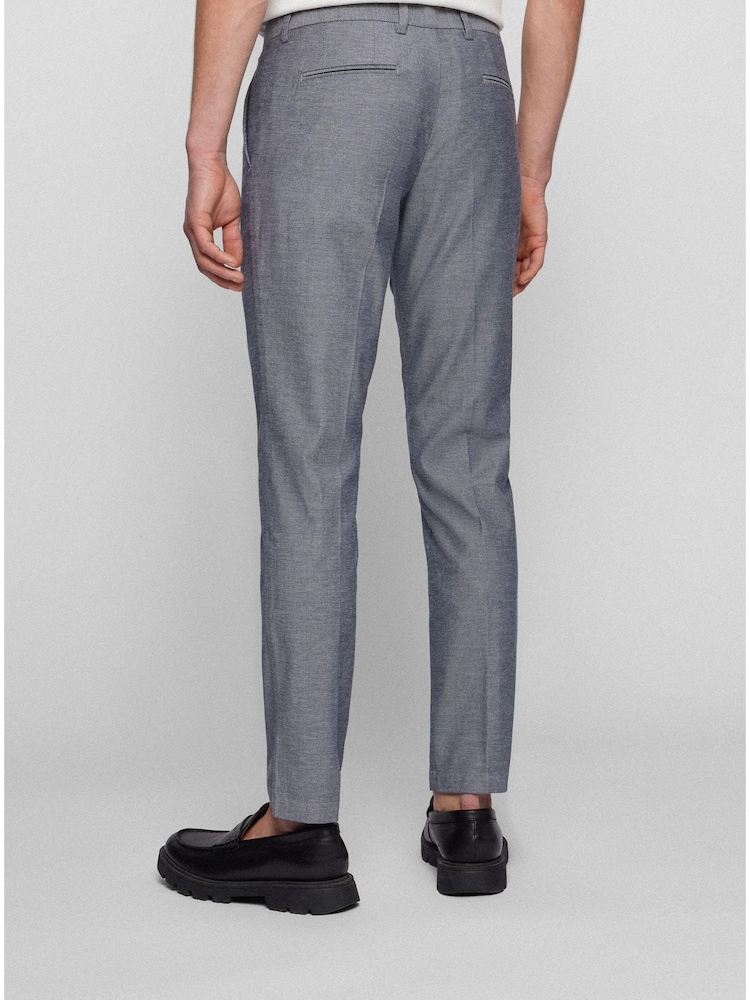 BOSS Grey Kaito Chino Trousers - Image 2 of 6 BOSS Grey Kaito Chino Trousers - Image 2 of 6