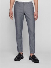 BOSS Grey Kaito Chino Trousers - Image 3 of 6