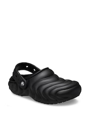 Crocs Black Classic Lined Overpuff Clogs - Image 2 of 6