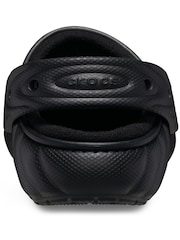 Crocs Black Classic Lined Overpuff Clogs - Image 5 of 6