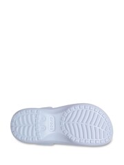 Lila - Crocs klassische Clogs mit flauschigem Futter und Plateausohle - Bild 6 von 7