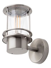 BHS Silver Leonis Miners Style Wall Lantern Outdoor Light - Image 4 of 4