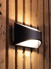 BHS Black Stroud 6W LED Outdoor Wall Light - Image 1 of 4