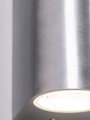 BHS Silver Antar 2 Outdoor Wall Light - Image 2 of 4