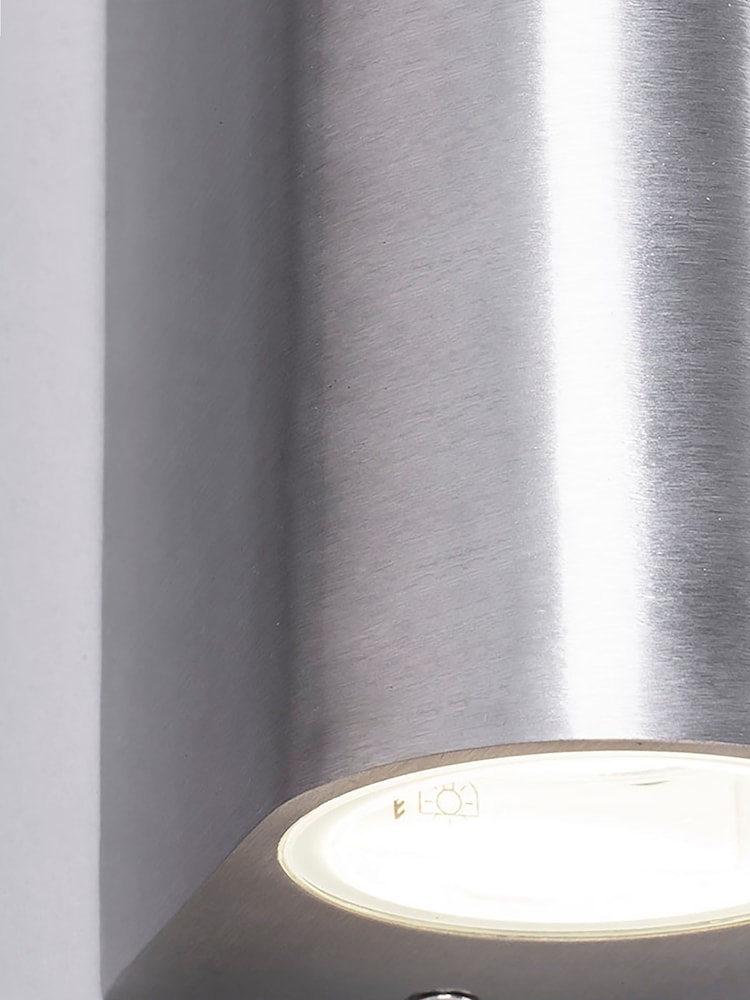 BHS Silver Antar 2 Outdoor Wall Light - Image 2 of 4