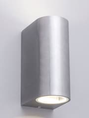 BHS Silver Antar 2 Outdoor Wall Light - Image 3 of 4