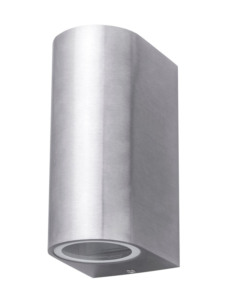 BHS Silver Antar 2 Outdoor Wall Light - Image 4 of 4