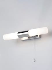 BHS Silver Aries Helsinki Bathroom Wall Light - Image 2 of 4