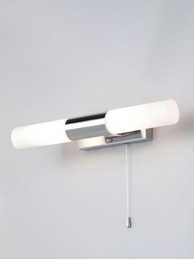 BHS Silver Aries Helsinki Bathroom Wall Light - Image 2 of 4