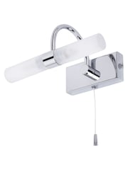 BHS Silver Corvus Bathroom Light - Image 3 of 3