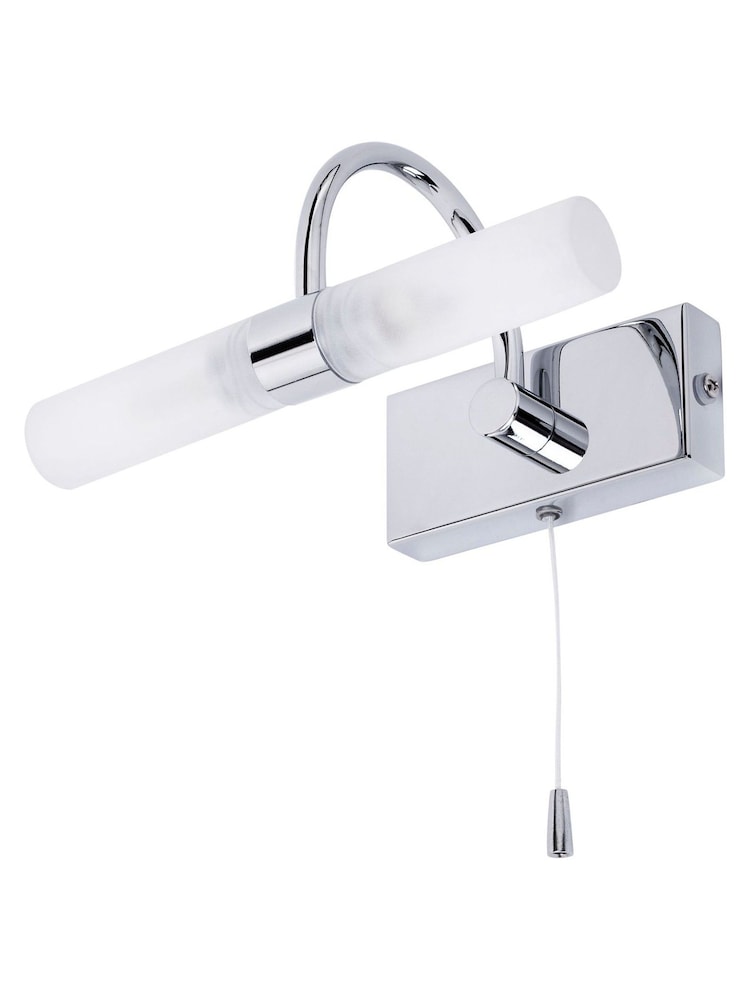 BHS Silver Corvus Bathroom Light - Image 3 of 3