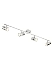 BHS Silver Freya Bathroom Spotlight 4 Light Ceiling Light - Image 3 of 3